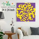 Anukrati Graphics Mood Boosting Illusion Print – Mental Health Support