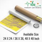 Anukrati Graphics Mental Reset Wall Print – Calming Illusion Poster