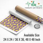 Anukrati Graphics Gentle Mind Illusion Wall Art – Emotional Wellness Decor