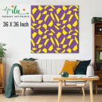 Anukrati Graphics Gentle Mind Illusion Wall Art – Emotional Wellness Decor