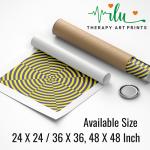 Anukrati Graphics Minimalist Illusion Art for Emotional Reset