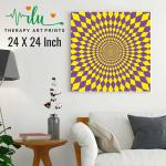 Anukrati Graphics Healing Energy Art – Optical Illusion for Stress Reduction