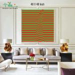 Anukrati Graphics Healing with Illusion – Stress Relief Wall Poster