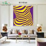 Anukrati Graphics Modern Illusion Art – Peaceful Mind Healing Poster