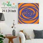 Visual Zen Poster – Anti-Stress Illusion Art Print