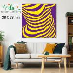 Anukrati Graphics Modern Illusion Art – Peaceful Mind Healing Poster