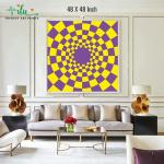 Anukrati Graphics Cognitive Calm Poster – Relax with Visual Illusion