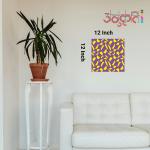 Anukrati Graphics Gentle Mind Illusion Wall Art – Emotional Wellness Decor