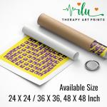 Anukrati Graphics Tranquil Illusion Art Poster – Unframed Healing Print