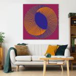 Anukrati Graphics Therapeutic Wall Art – Visual Illusion for Emotional Balance