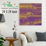 Anukrati Graphics Illusion Wall Art for Depression and Anxiety Relief