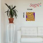 Anukrati Graphics Modern Illusion Art – Peaceful Mind Healing Poster