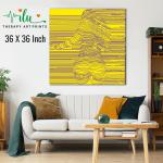 Anukrati Graphics Focus & Relief Illusion Artwork – Great for Therapy Spaces