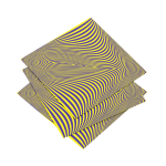 Anukrati Graphics Healing Illusion Art – Mind Relaxation Wall Print