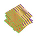 Anukrati Graphics Soothing Spiral Illusion Print – Perfect for Meditation