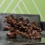 Seven Horses Metal Art Sculpture – Vastu Decor for Home Office | Galloping Horse Wall Hanging | Positive Energy Gift