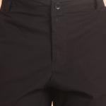 BERRYBLUES Premium 100% Cotton Twill Midrise Six Pockets Cargo Pants - Black