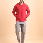 BERRYBLUES Premium Men's Comfort Bomber Jacket - Red