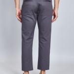 BERRYBLUE Premium Cotton Chinos Trousers For Men's - Grey