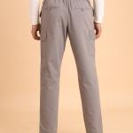 BERRYBLUES Premium 100% Cotton Twill Midrise Six Pockets Cargo Pants - Dark Grey