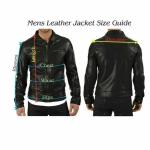 NOORA New Lambskin Men Black Leather Jacket | Slim Fit Motorcycle Jacket | Quilted Designer Jacket