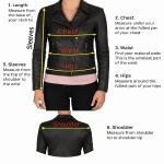 Noora Women's Black Cafe Racer Leather Biker Lambskin Jacket,Handmade Motorcycle Slim Fit Leather Jacket